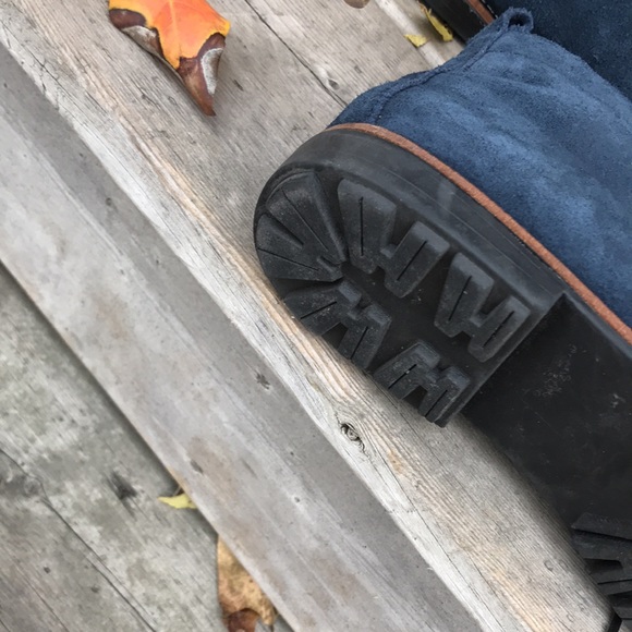 Lace up Booties/Mocassins EUC - Picture 4 of 5